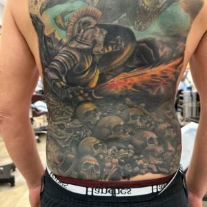 Alex Lescallett - Tattoo Artist - Ink Covenant Tattoo studio in Fairfax VA is more than a tattoo studio—it’s a sanctuary for artistic excellence.